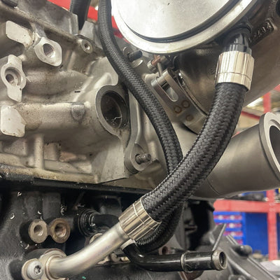 A2B Motorsport 4Cyl MQB Garrett G-Series Externally Gated Turbo Kit